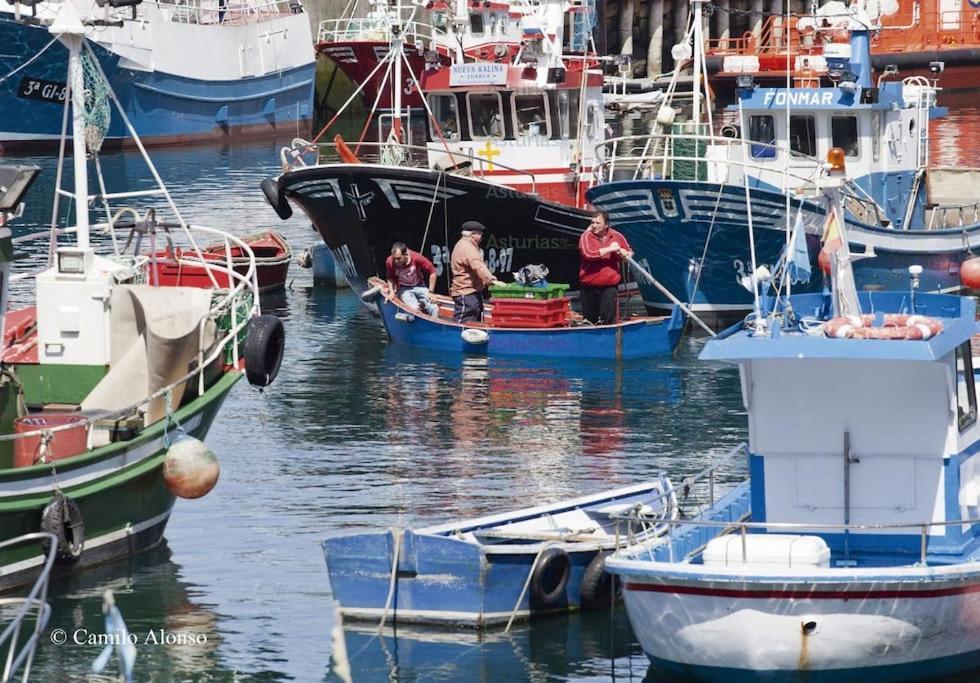 Vivienda Vacacional Alba Marinas Pravia Dış mekan fotoğraf